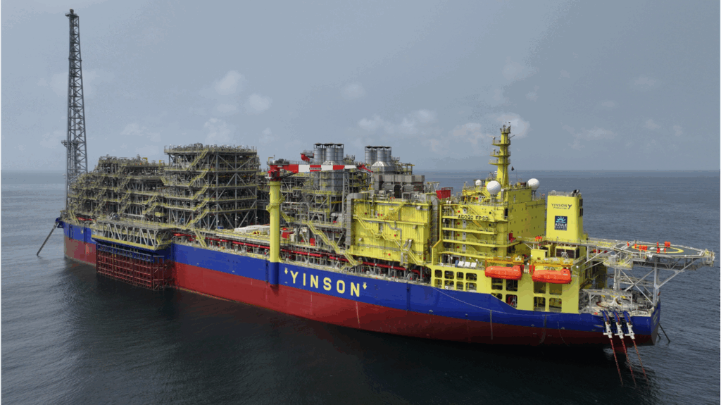 Agogo FPSO提前四个月实现首次产油，并开始为期15年的固定租约——Yinson Holdings Berhad